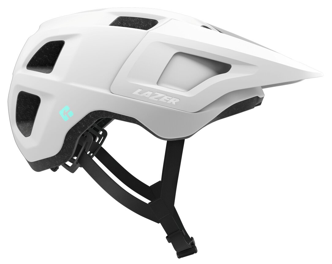 Kask rowerowy LAZER Lupo KinetiCore Matte White Uni Biały MTB (rozmiar uniwersalny)