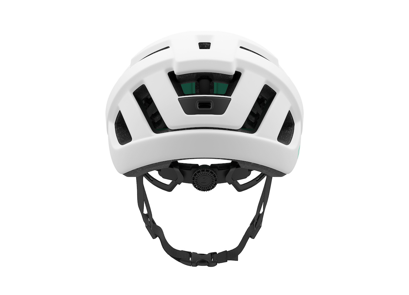 Kask Lazer Codax KinetiCore Matte Full White (biały) rozmiar uniwersalny z siatką - obrazek 4