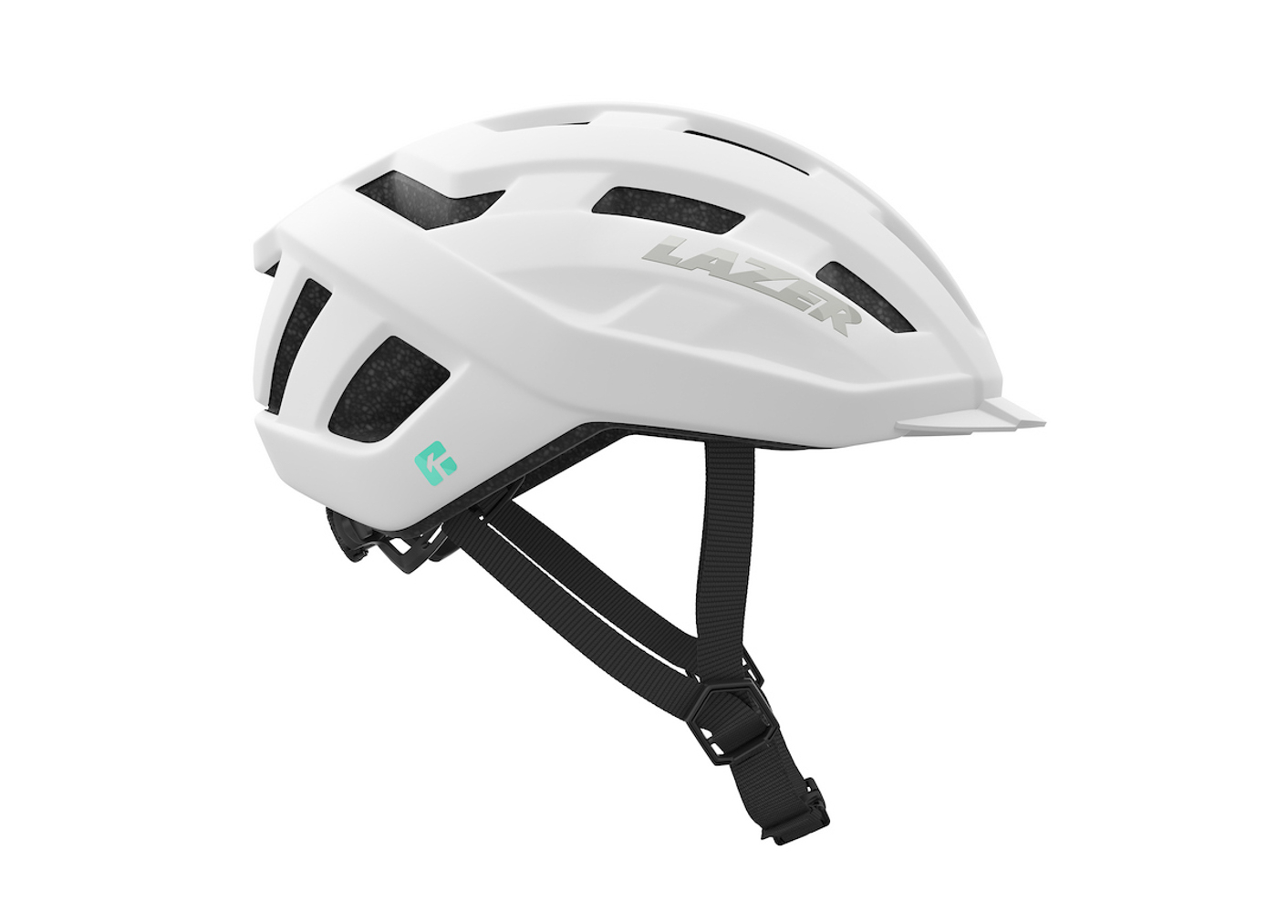 Kask Lazer Codax KinetiCore Matte Full White (biały) rozmiar uniwersalny z siatką