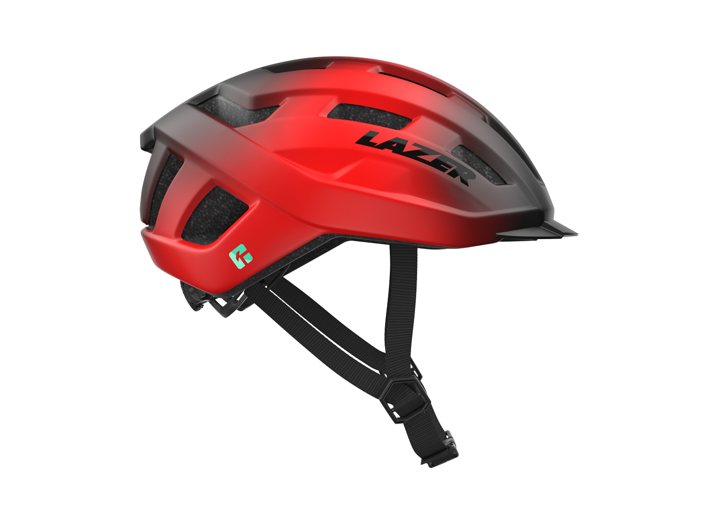 Kask Lazer Codax KinetiCore Matte Red Uni (czerwony) rozmiar uniwersalny z siatką